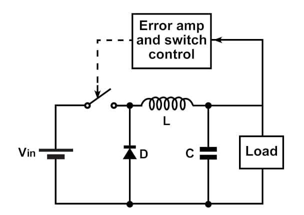 dc to dc circuit diagram