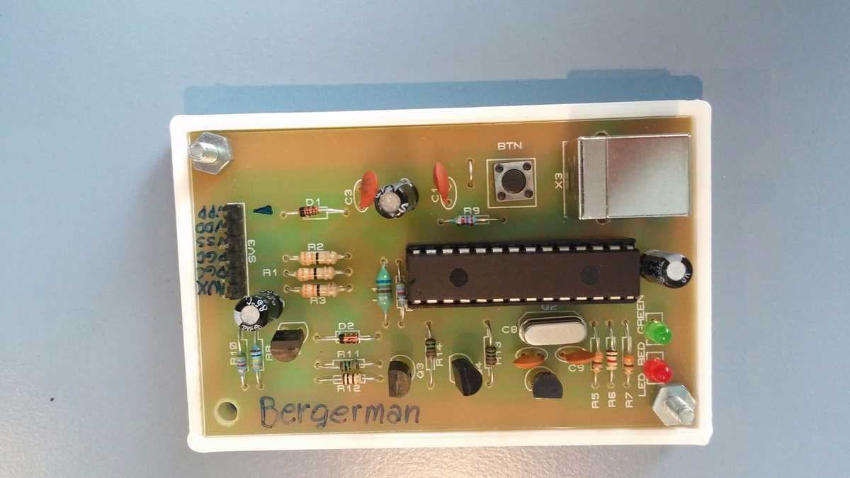pickit 2 programmer circuit diagram