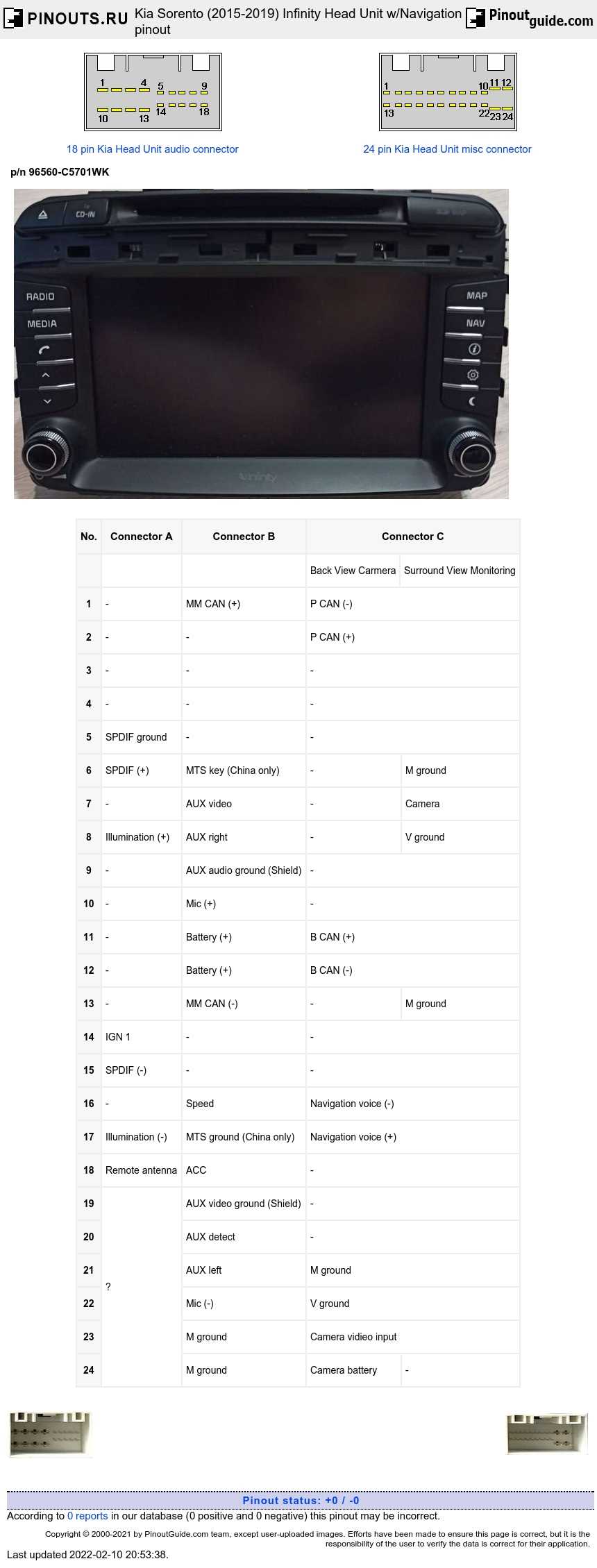 2008 kia sorento radio wiring diagram