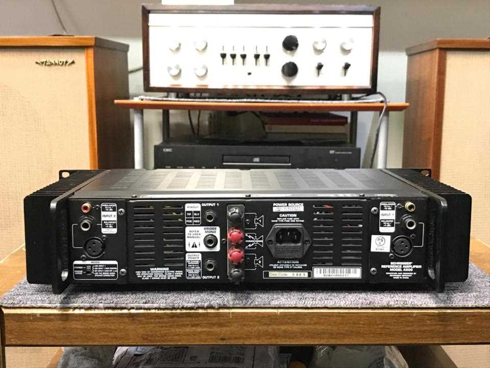 behringer a500 schematic diagram