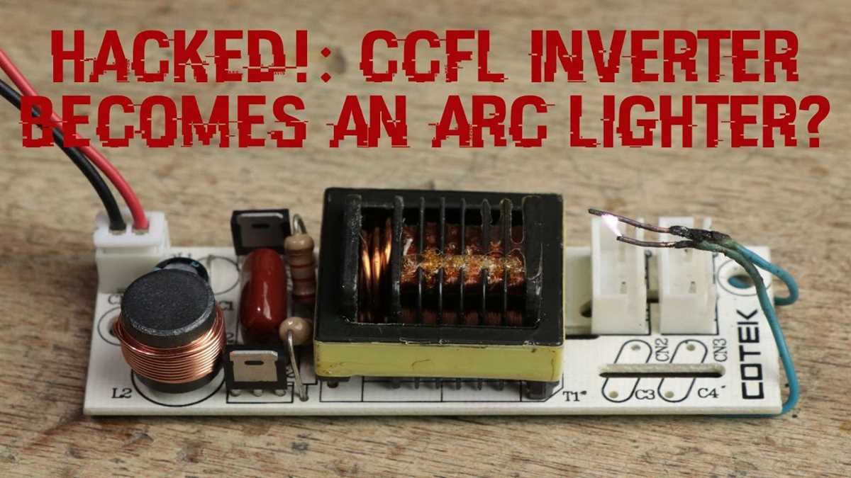 ccfl inverter circuit diagram