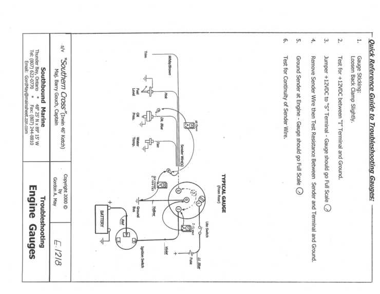 vdo tachometer wiring diagram