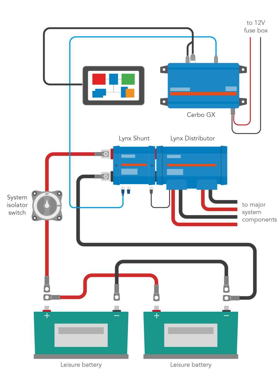 victron shunt wiring diagram
