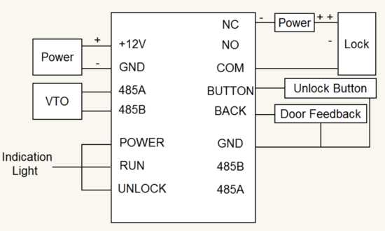 video intercom schematic diagram