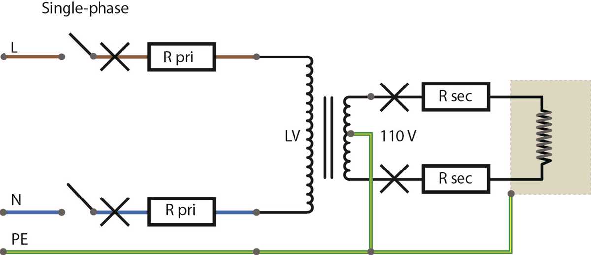 electric shock schematic diagram