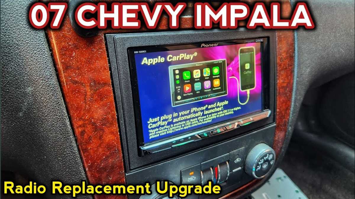 2007 chevy impala radio wiring diagram