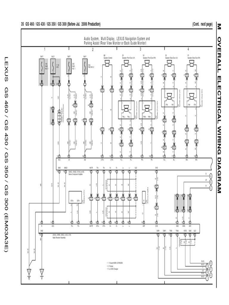 2006 lexus is250 radio wiring diagram