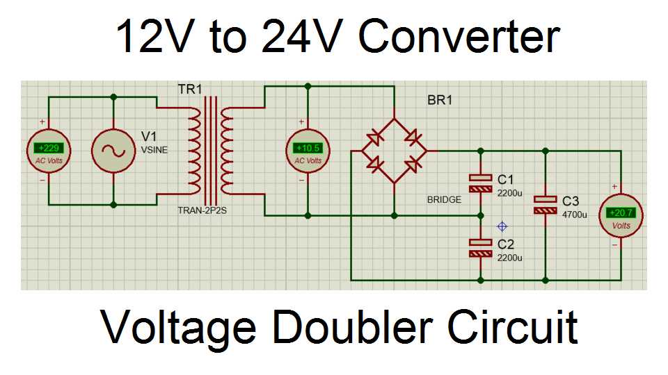 voltage doubler schematic diagram voltage doubler schematic diagram