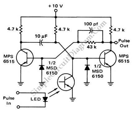pulse stretcher circuit diagram