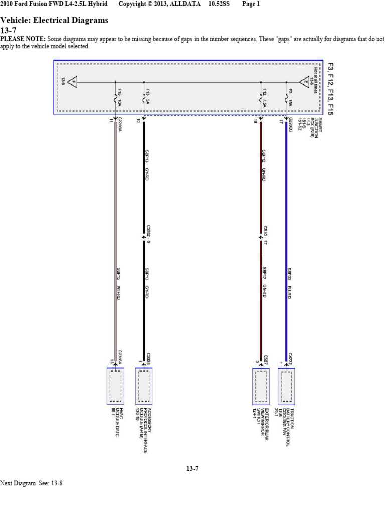 2016 ford fusion speaker wiring diagram
