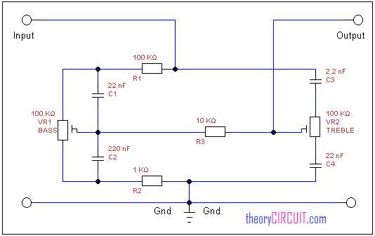 active tone control circuit diagram active tone control circuit diagram
