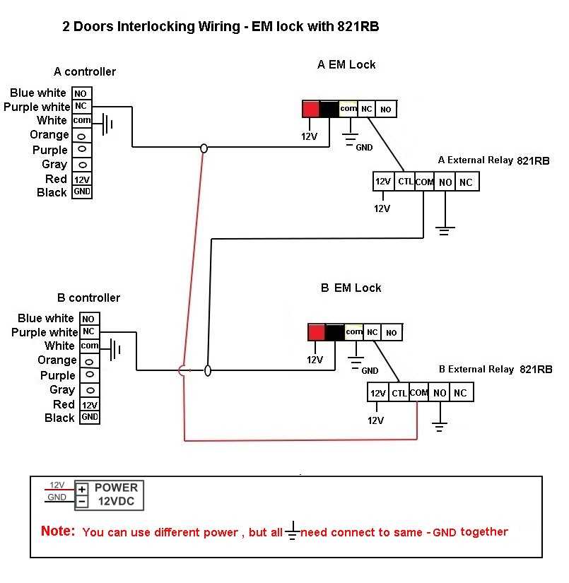 electrical interlock circuit diagram