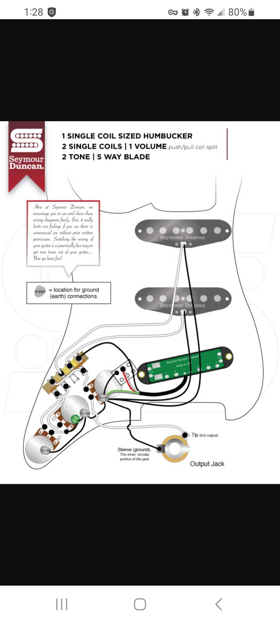 seymour duncan jb wiring diagram