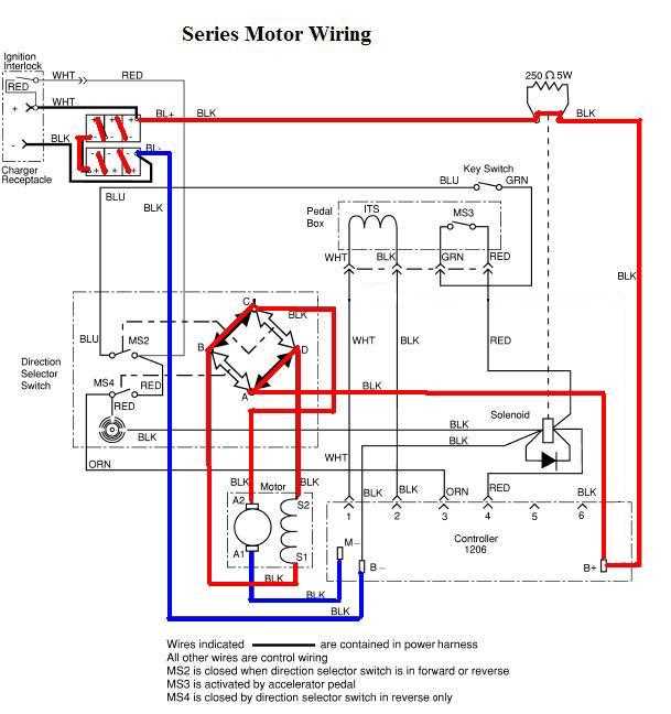 club car golf cart wiring diagram 36 volt