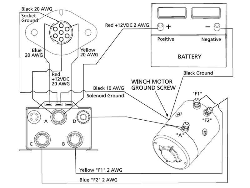 warn winch wiring diagram warn winch wiring diagram