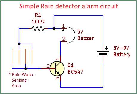 water detection circuit diagram