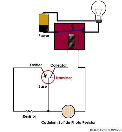 night light sensor circuit diagram
