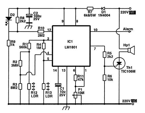 smoke detector diagram wiring