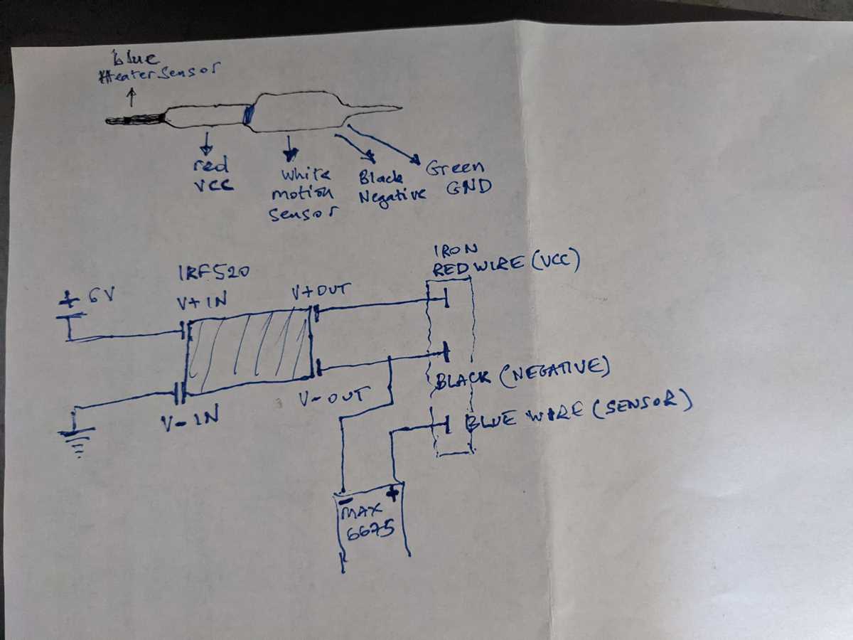 schematic diagram of soldering iron