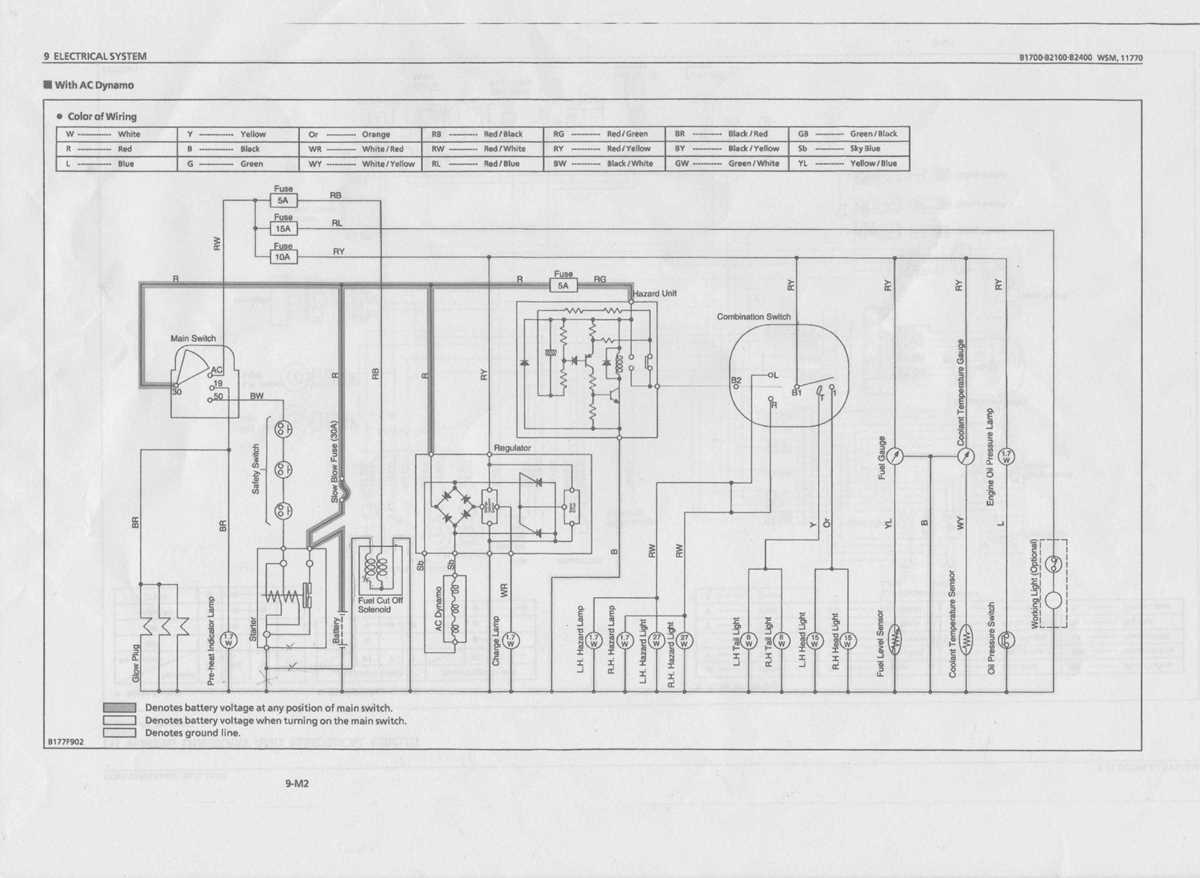 kubota alternator wiring diagram