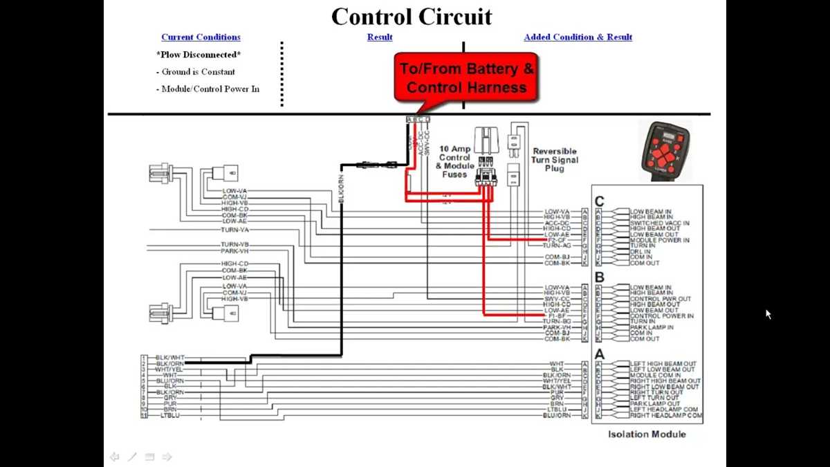 western snow plow wiring diagram