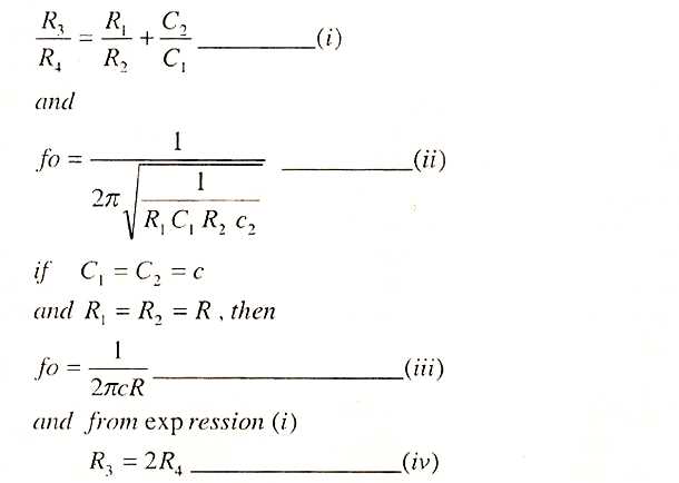 wien bridge oscillator circuit diagram how to calculate frequency range