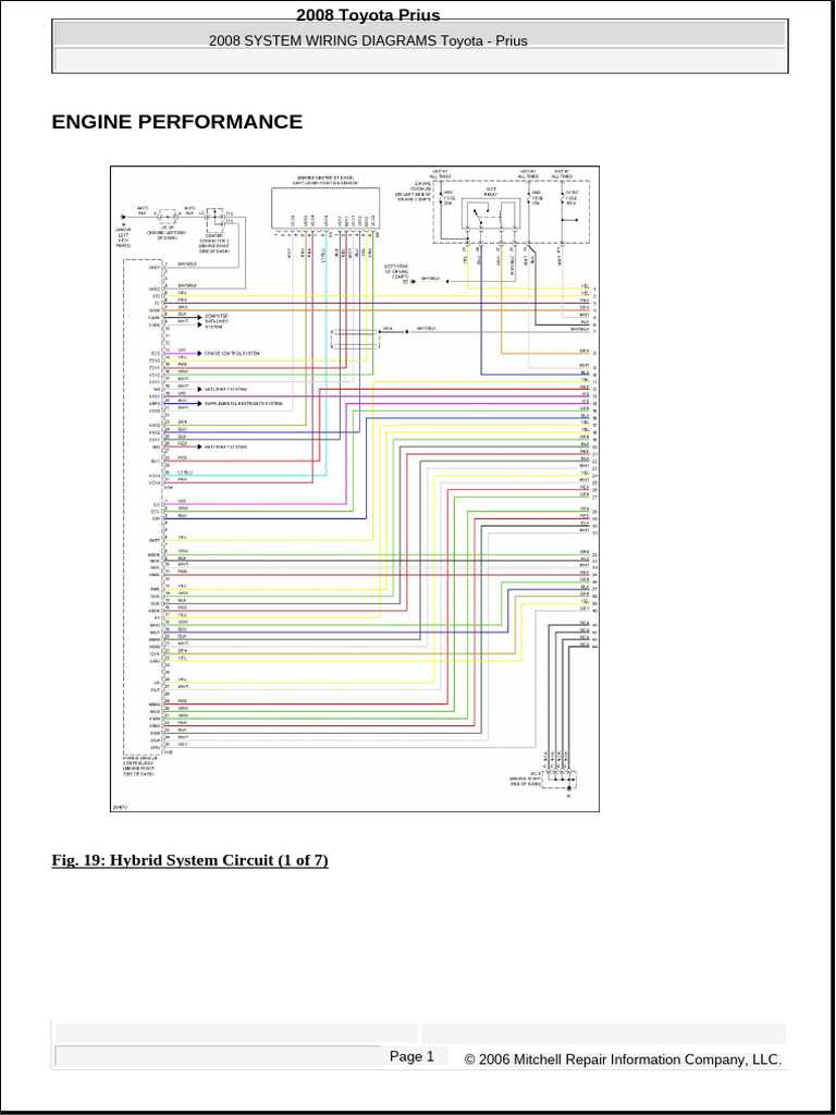 prius schematic diagram