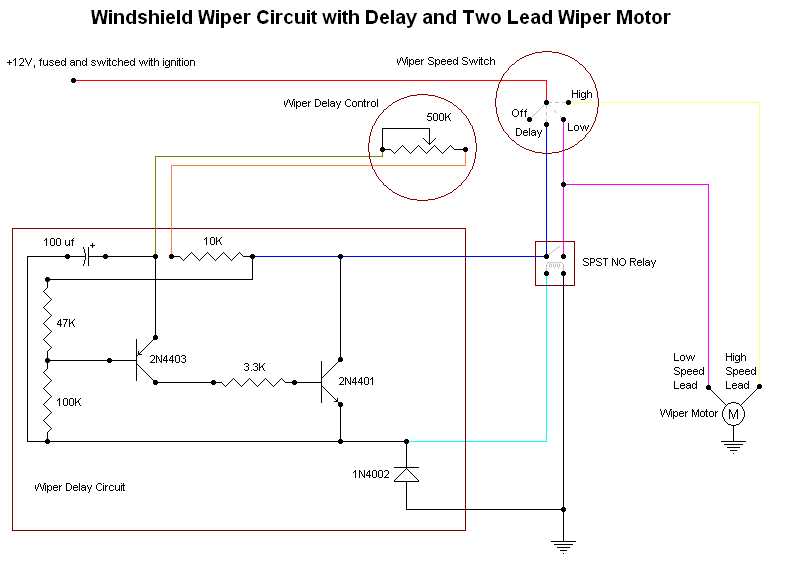 windshield wiper schematic diagram windshield wiper schematic diagram