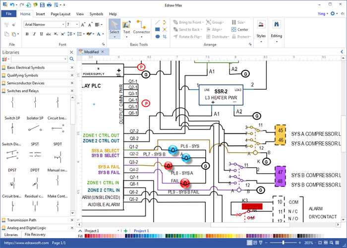 wire diagram schematic design software free