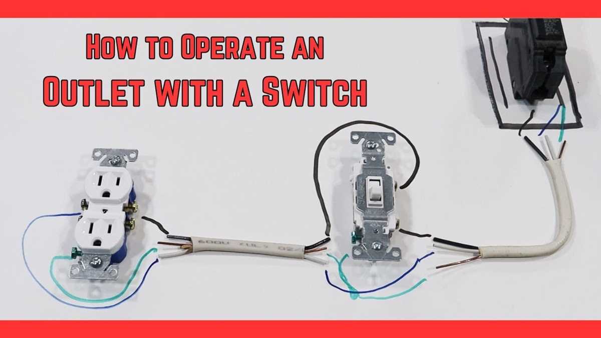 wiring a light switch and outlet diagram