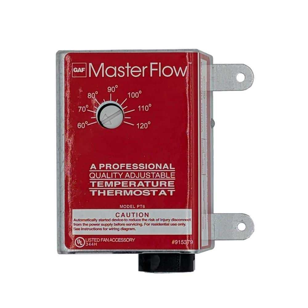 wiring attic fan thermostat diagram