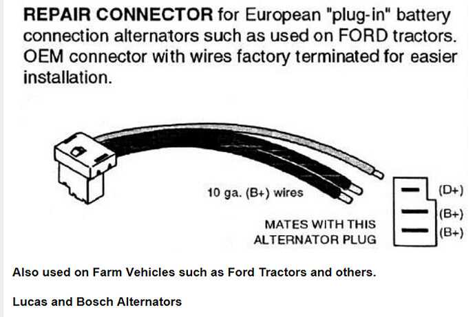 wiring diagram alternator