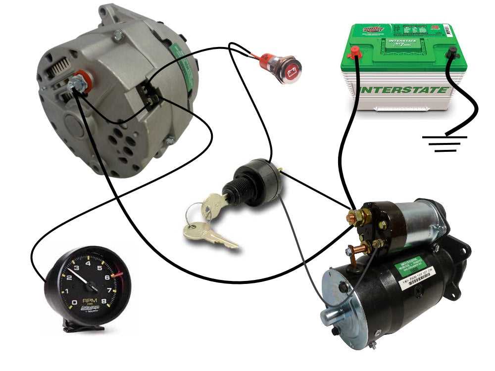 wiring diagram alternator