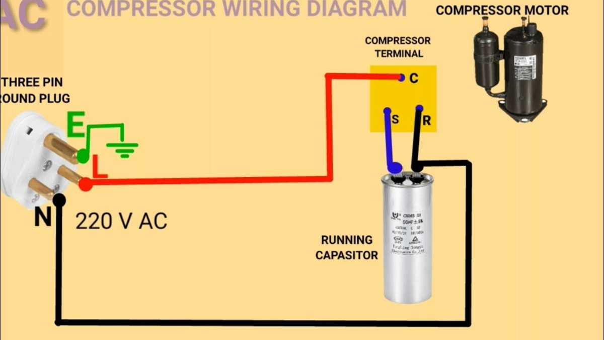 wiring diagram compressor