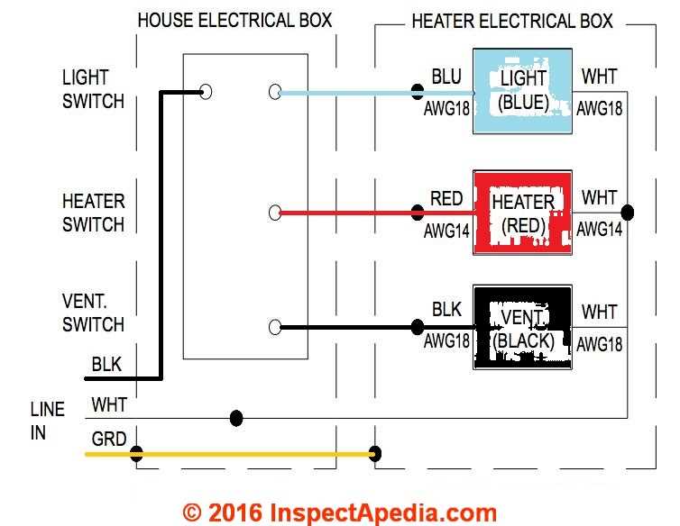 wiring diagram exhaust fan