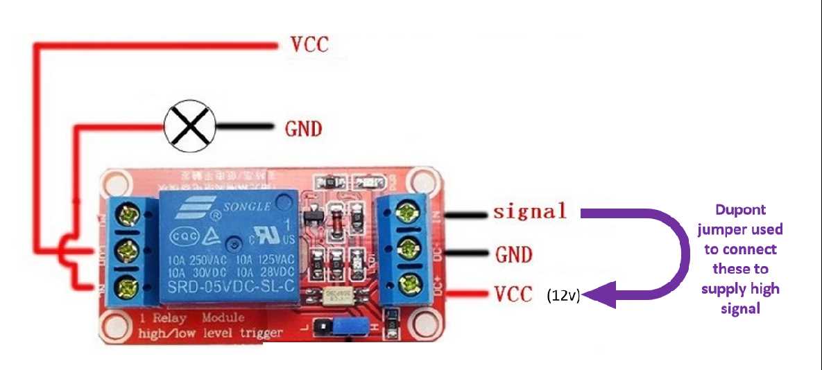 wiring diagram for 12 volt relay
