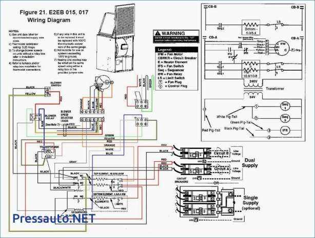 wiring diagram for a furnace
