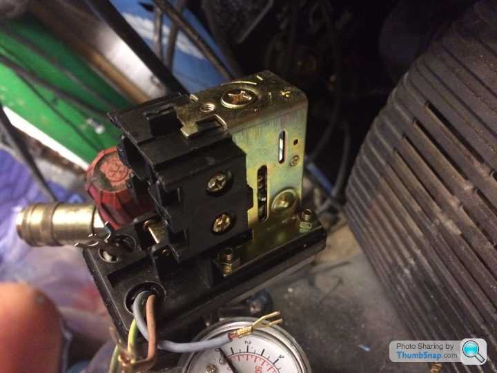 wiring diagram for air compressor pressure switch