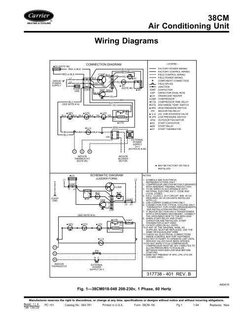 wiring diagram for air conditioning unit