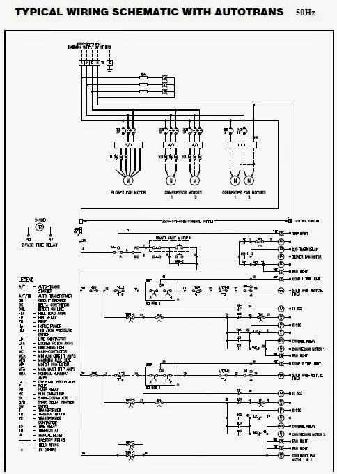 wiring diagram for air conditioning unit