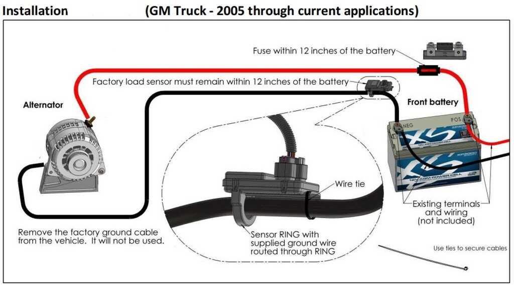 wiring diagram for alternator chevy