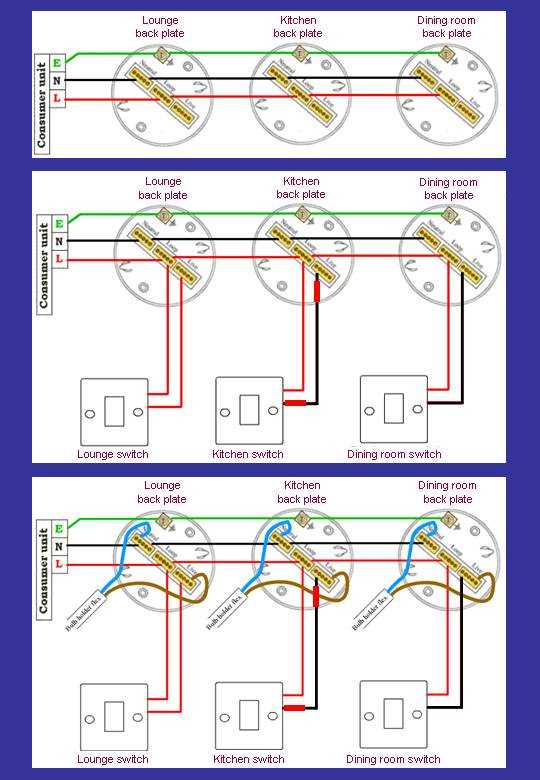 wiring diagram for ceiling light