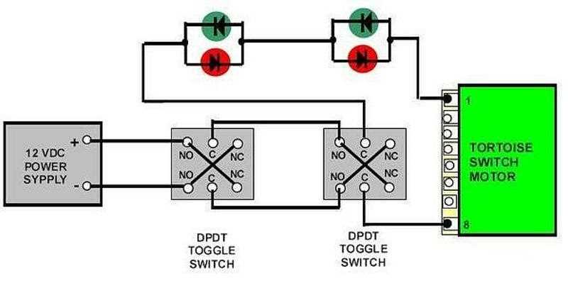 wiring diagram for dpdt switch