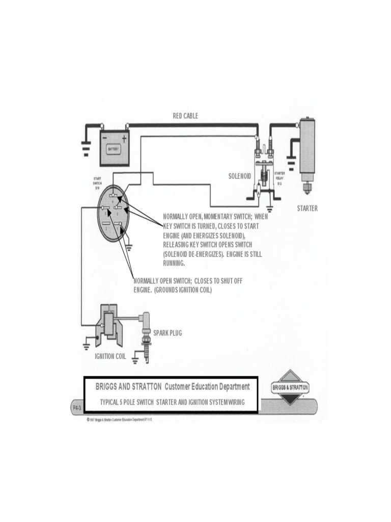 wiring diagram for ignition switch