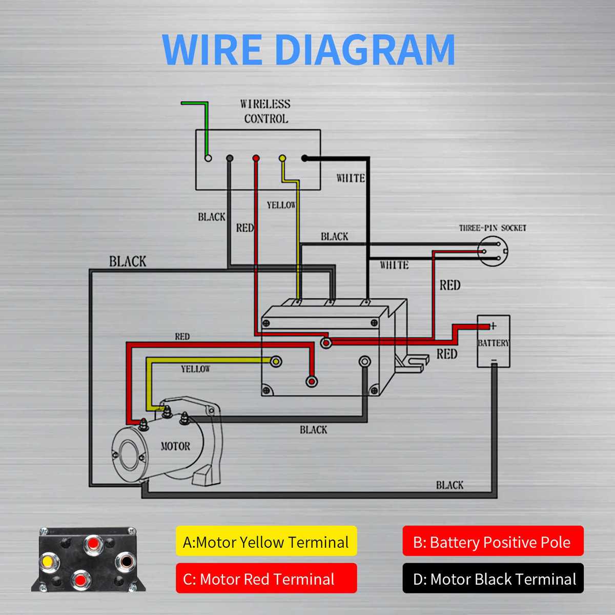 wiring diagram for winch