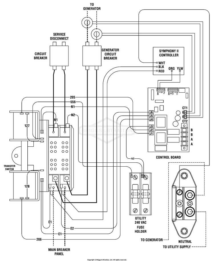 wiring diagram generac generator