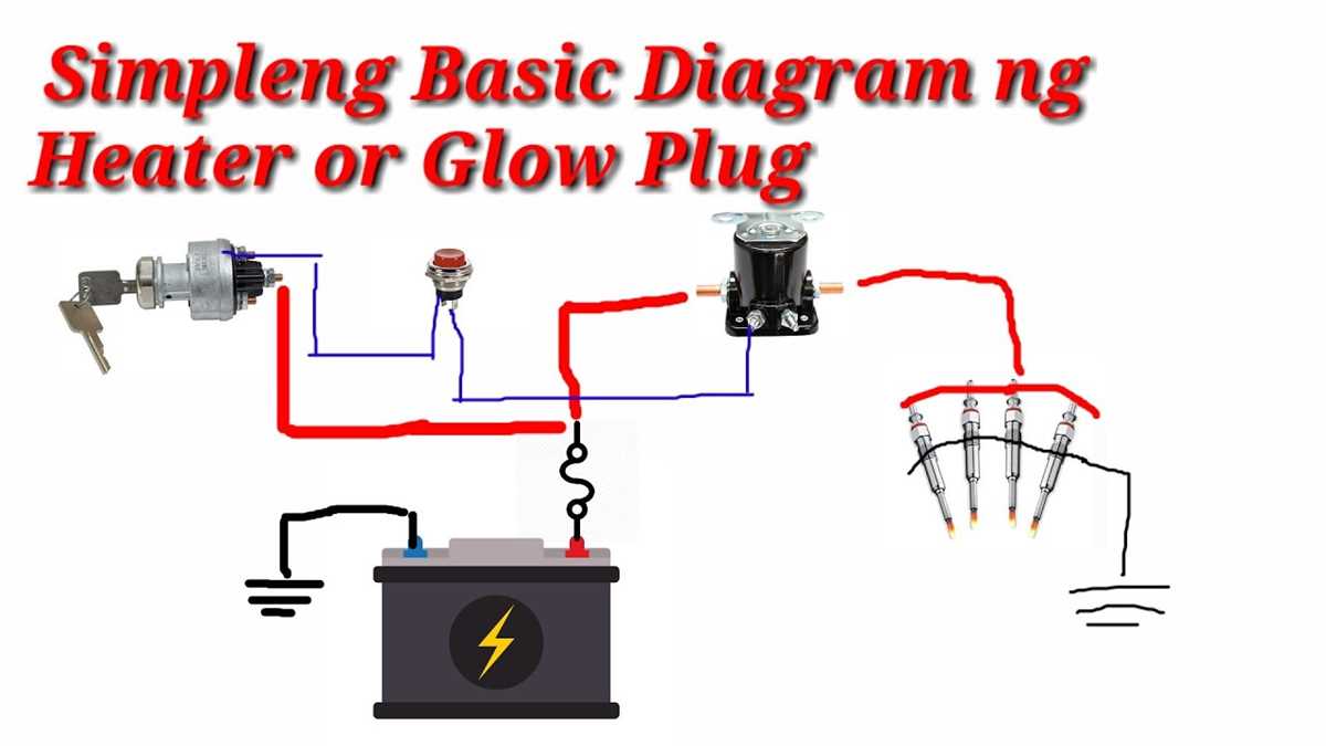wiring diagram glow plug relay