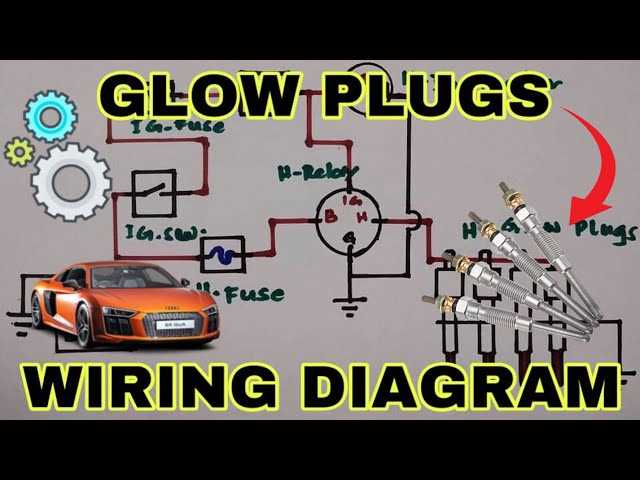 wiring diagram glow plug relay