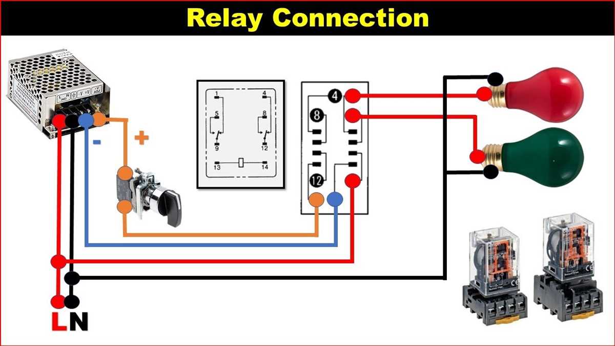 wiring diagram with relay