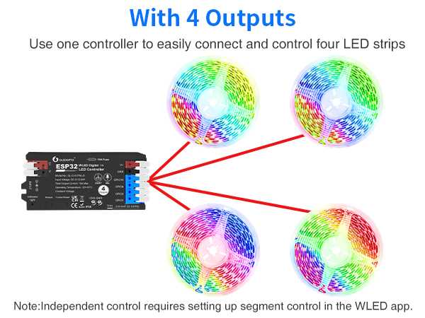 wled esp32 wiring diagram